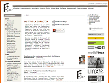 Tablet Screenshot of intranet.ieslagarrotxa.cat